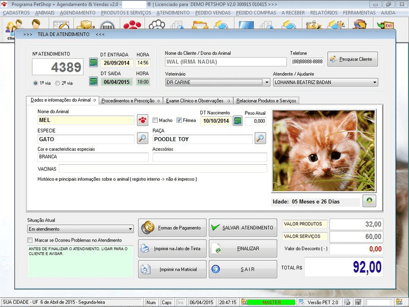 software para petshop